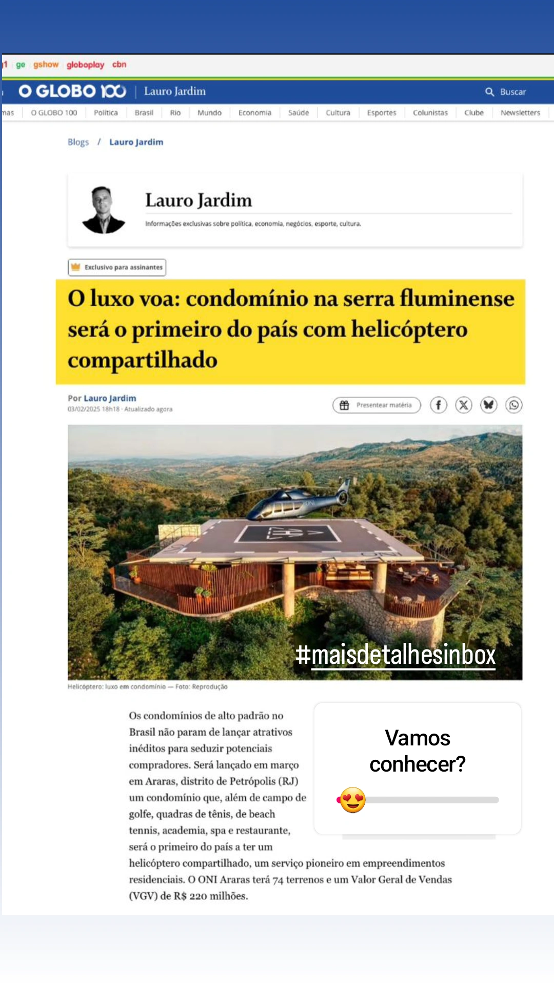 Imagem Terreno à Venda, 2.500 m² em Araras - Petrópolis Imagem Terreno à Venda, 2.500 m² em Araras - Petrópolis