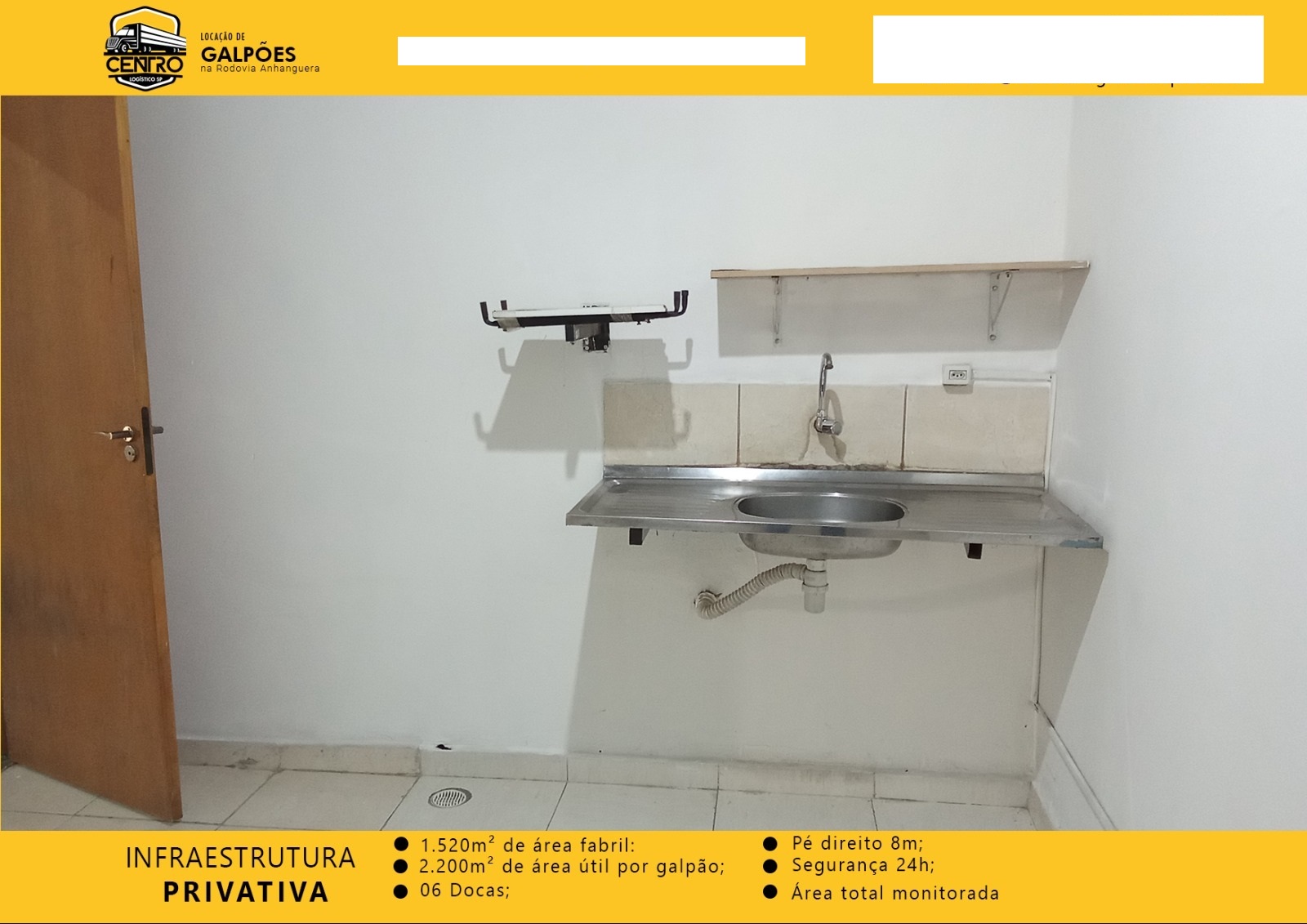 Imagem Galpão para Alugar, 760 m² em Parque Anhangüera (São Domingos) - São Paulo