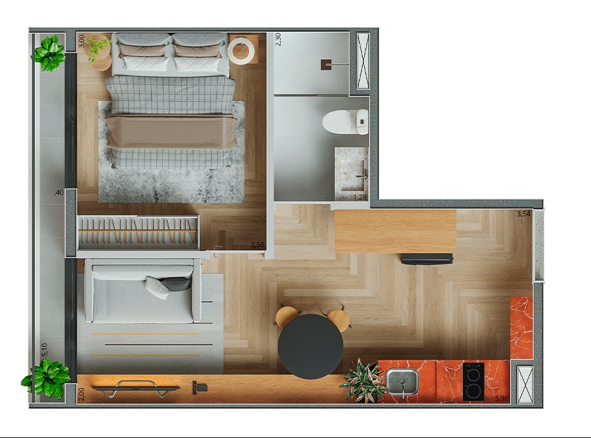 Imagem Apartamento com 1 Quarto à Venda, 31 m²em Vila Guarani (Z Sul) - São Paulo Imagem Apartamento com 1 Quarto à Venda, 31 m²em Vila Guarani (Z Sul) - São Paulo