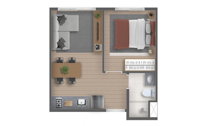 Imagem Studio com 1 Quarto à Venda, 25 m² em Bela Vista - São Paulo