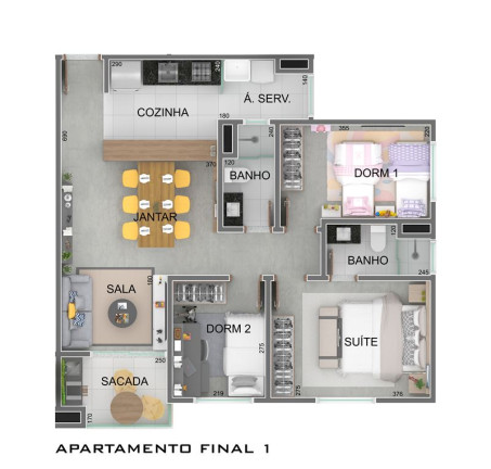 Imagem Apartamento com 1 Quarto à Venda, 38 m² em Vila São Luiz (Centro) - Barueri