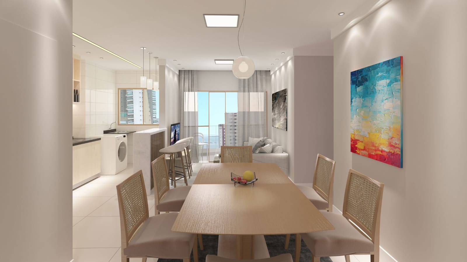 Imagem Apartamento com 3 Quartos à Venda, 98 m² em Praia de Itaparica - Vila Velha Imagem Apartamento com 3 Quartos à Venda, 98 m² em Praia de Itaparica - Vila Velha