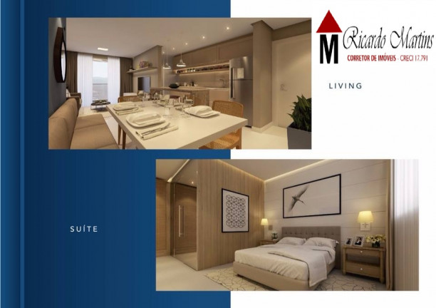 Imagem Apartamento com 3 Quartos à Venda, 96 m² em Mar Grosso - Laguna Imagem Apartamento com 3 Quartos à Venda, 96 m² em Mar Grosso - Laguna