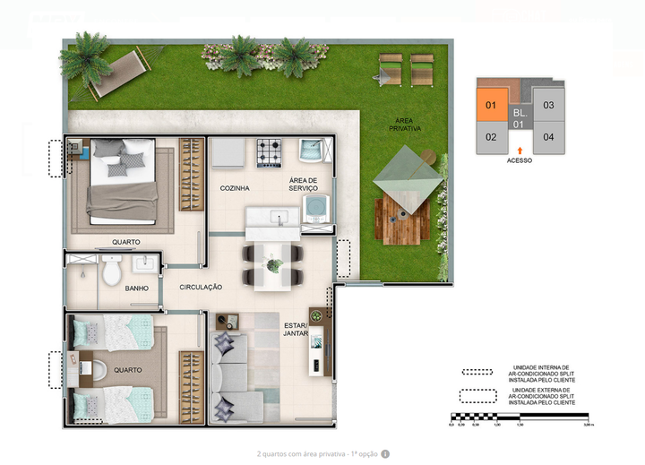 Imagem Apartamento com 2 Quartos à Venda, 39 m² em Planalto - Manaus Imagem Apartamento com 2 Quartos à Venda, 39 m² em Planalto - Manaus