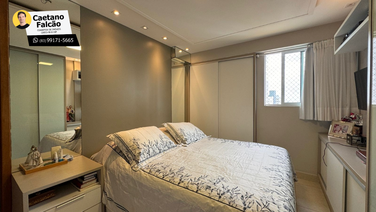 Imagem Apartamento com 3 Quartos à Venda, 90 m² em Brisamar - João Pessoa