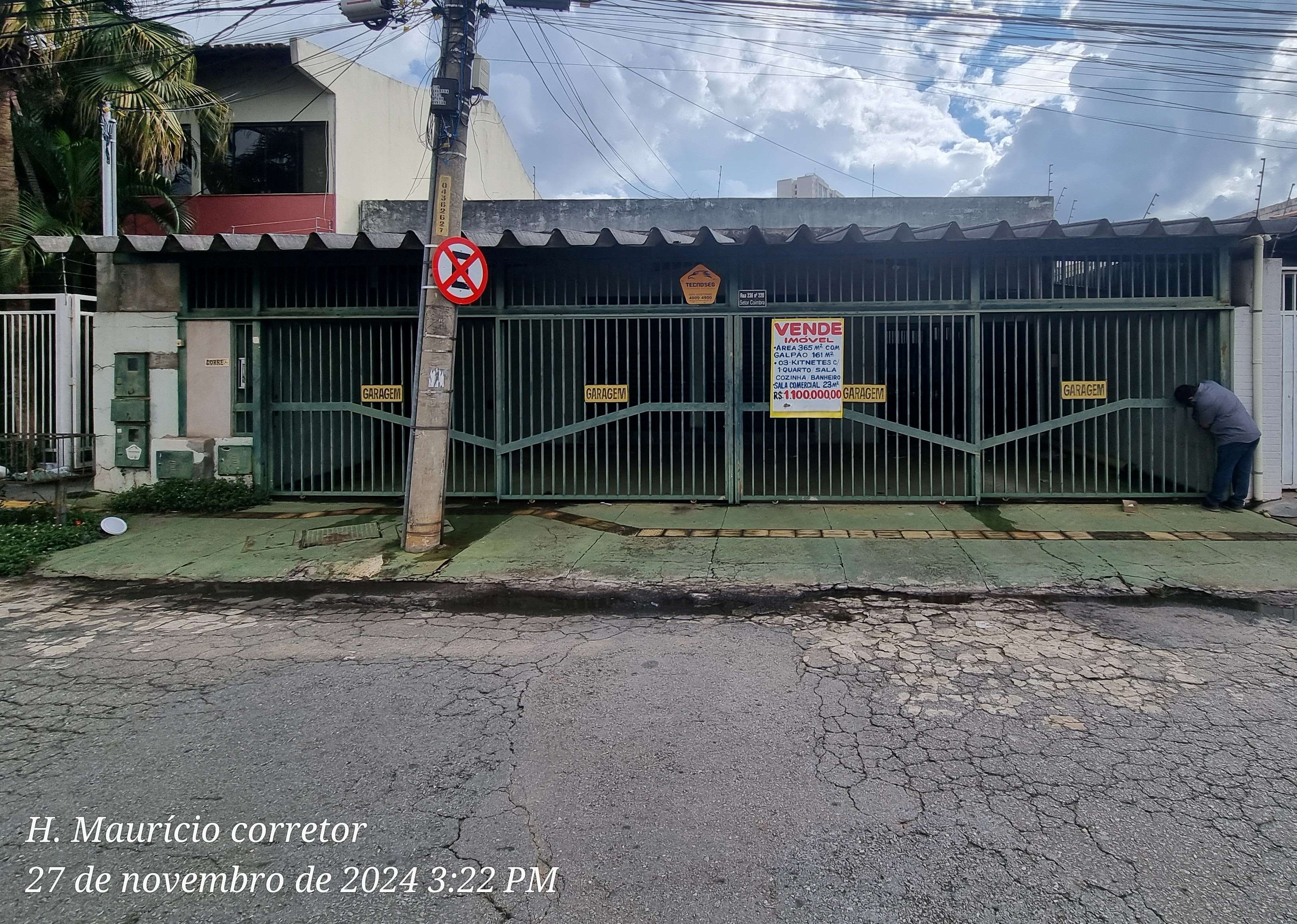 Imóvel Comercial à Venda, 297 m²em Setor Coimbra - Goiânia