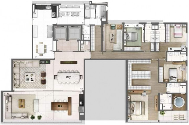Imagem Apartamento com 3 Quartos à Venda, 343 m²em Vila Olímpia - São Paulo