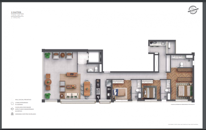 Imagem Apartamento com 2 Quartos à Venda, 105 m² em Itaim Bibi - São Paulo
