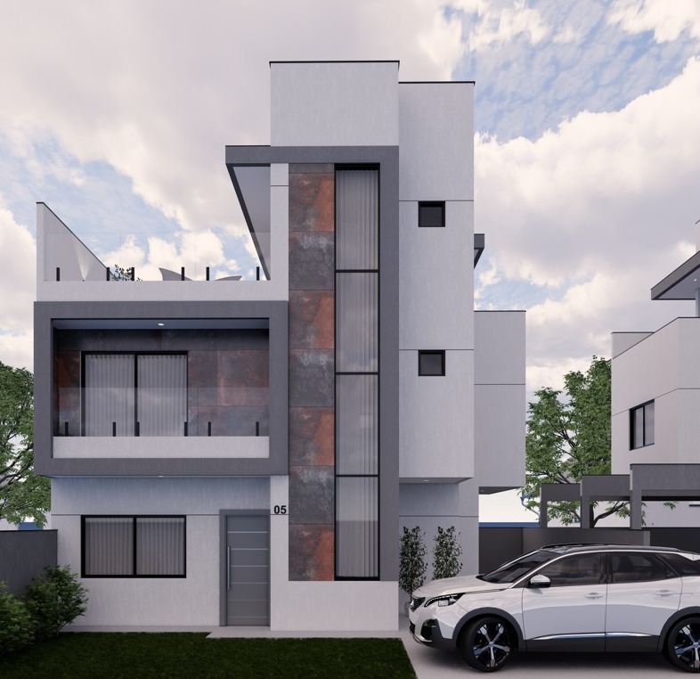 Imagem Sobrado com 3 Quartos à Venda, 129 m² em Capão Raso - Curitiba
