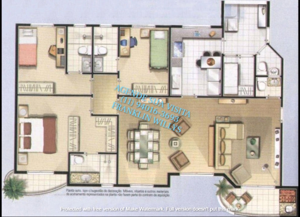 Imagem Apartamento com 3 Quartos à Venda, 141 m² em Vila Monumento - São Paulo