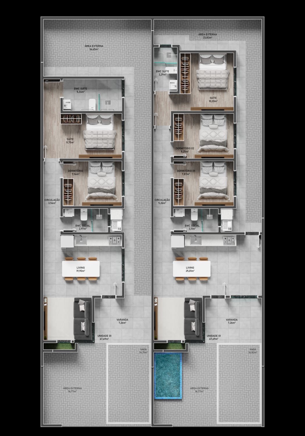 Imagem Casa com 2 Quartos à Venda, 50 m²em Praia Armação - Penha