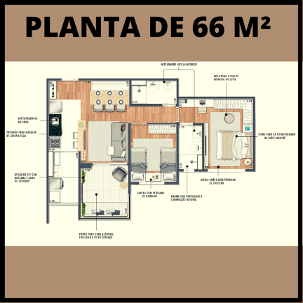 Imagem Apartamento com 2 Quartos à Venda, 66 m² em Santo Amaro - São Paulo