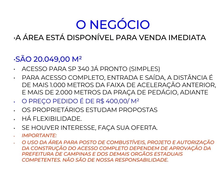 Imagem Terreno à Venda, 20 m²em bocaiuva - jaguariuna