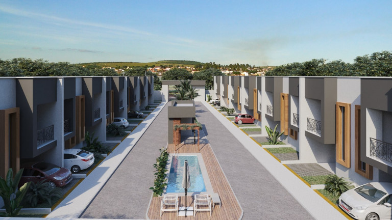 Imagem Casa de Condomínio com 2 Quartos à Venda, 80 m² em Ponta Negra - Natal
