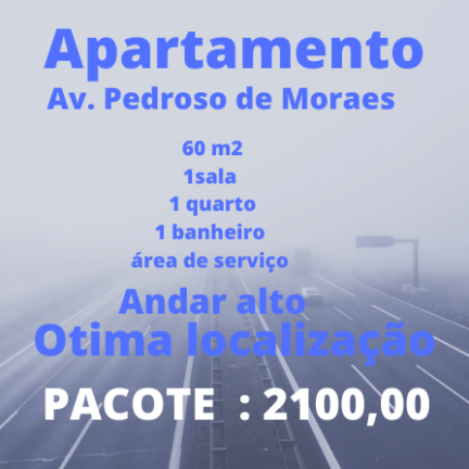 Imagem Apartamento com 1 Quarto para Alugar, 60 m² em Pinheiros - São Paulo