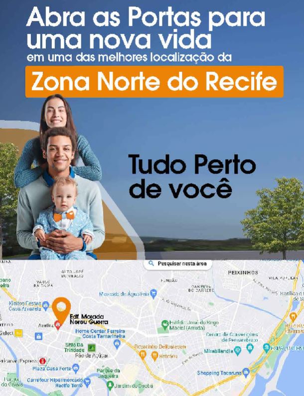 Imagem Apartamento com 3 Quartos à Venda, 66 m² em Casa Amarela - Recife