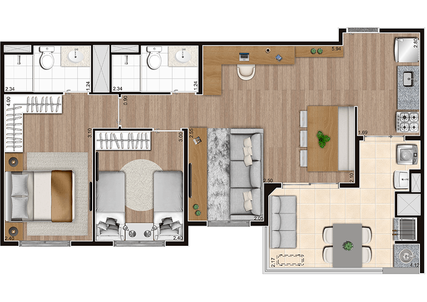 Imagem Apartamento com 3 Quartos à Venda, 67 m²em Jaguaré - São Paulo Imagem Apartamento com 3 Quartos à Venda, 67 m²em Jaguaré - São Paulo