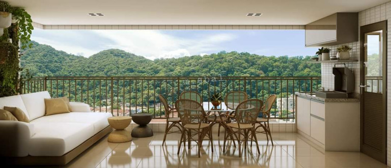 Imagem Apartamento com 2 Quartos à Venda,  em Canto do Forte - Praia Grande