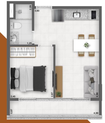 Imagem Apartamento com 1 Quarto à Venda, 32 m² em Pinheiros - São Paulo