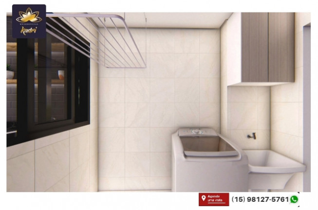 Imagem Apartamento com 2 Quartos à Venda, 59 m² em Wanel Ville - Sorocaba