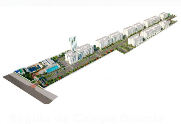 Imagem Apartamento com 2 Quartos à Venda, 45 m² em Campo Grande - Rio de Janeiro