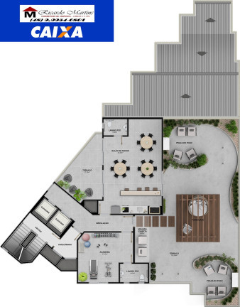 Imagem Studio com 1 Quarto à Venda,  em Centro - Criciúma