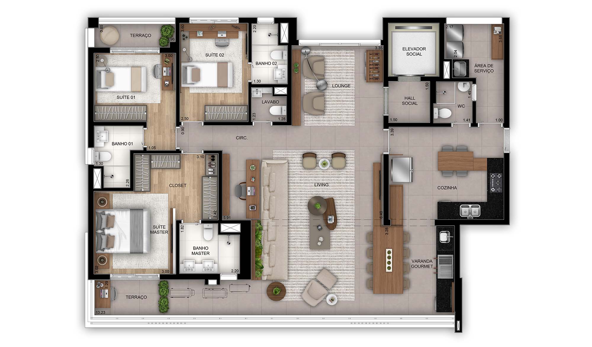 Imagem Apartamento com 3 Quartos à Venda, 160 m²em Vila Olímpia - São Paulo Imagem Apartamento com 3 Quartos à Venda, 160 m²em Vila Olímpia - São Paulo