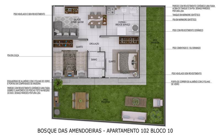 Imagem Apartamento com 2 Quartos à Venda, 42 m² em Amendoeira - São Gonçalo Imagem Apartamento com 2 Quartos à Venda, 42 m² em Amendoeira - São Gonçalo