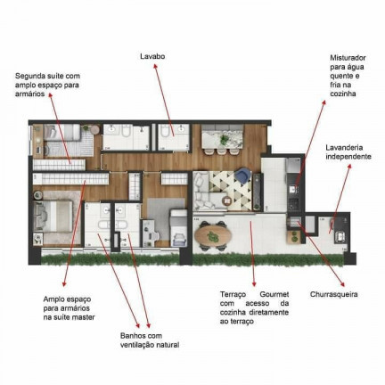 Imagem Apartamento com 3 Quartos à Venda, 105 m² em Campo Belo - São Paulo