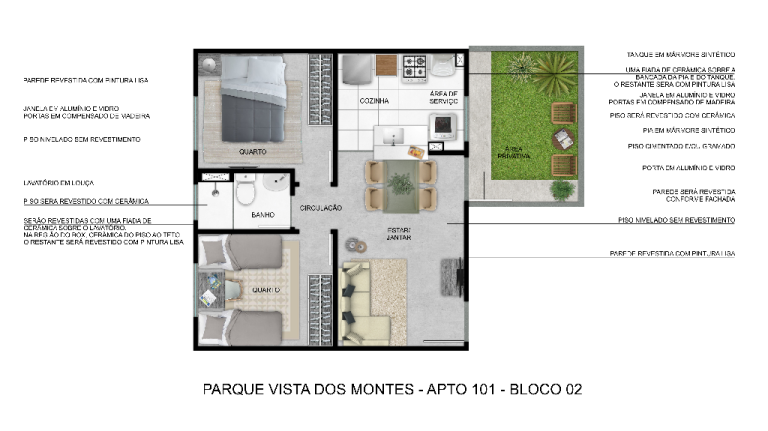 Imagem Apartamento com 2 Quartos à Venda, 45 m² em Cariacica Sede - Cariacica Imagem Apartamento com 2 Quartos à Venda, 45 m² em Cariacica Sede - Cariacica