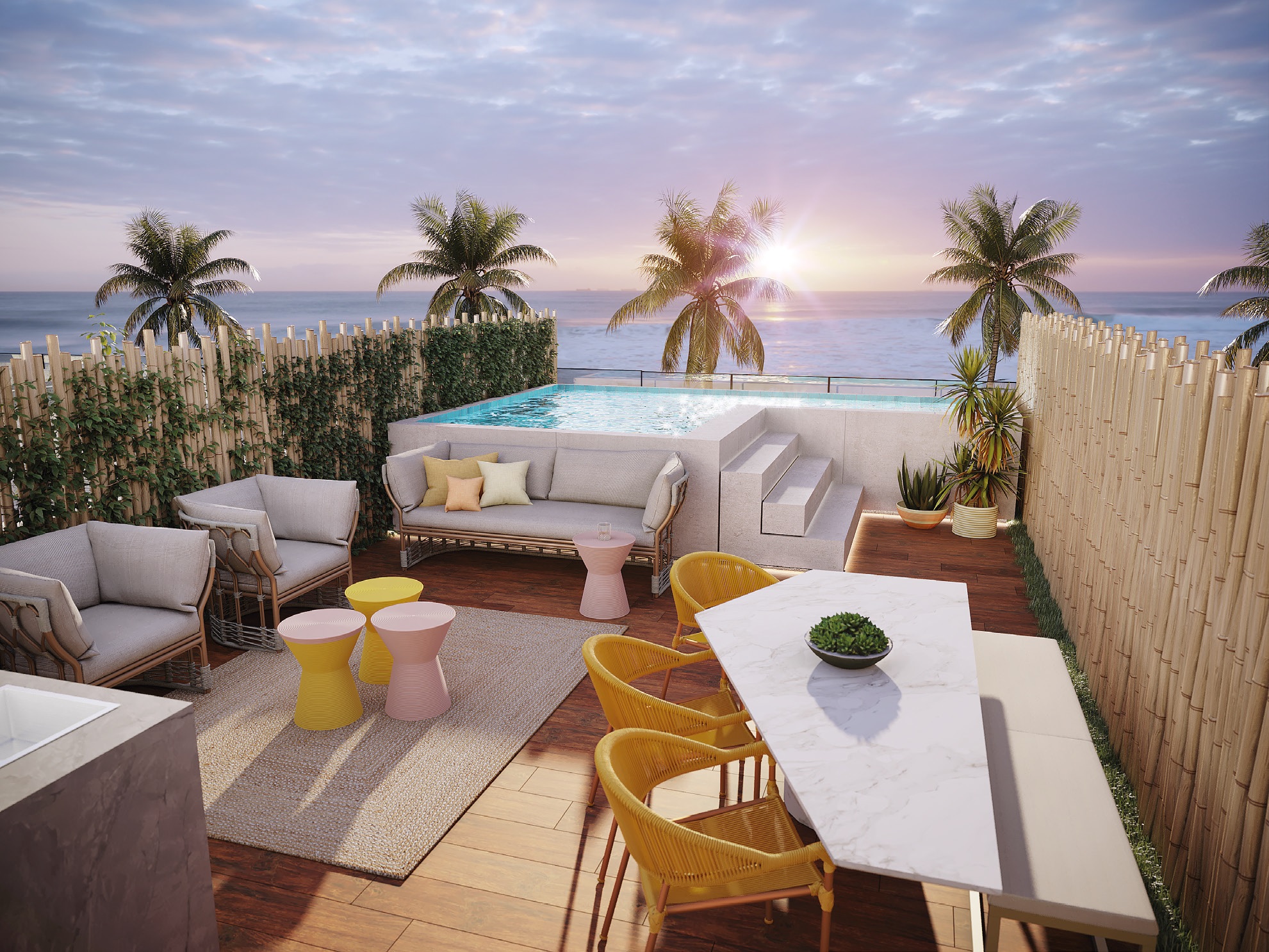 Imagem Apartamento com 2 Quartos à Venda, 56 m²em Praia de Muro Alto - IPOJUCA