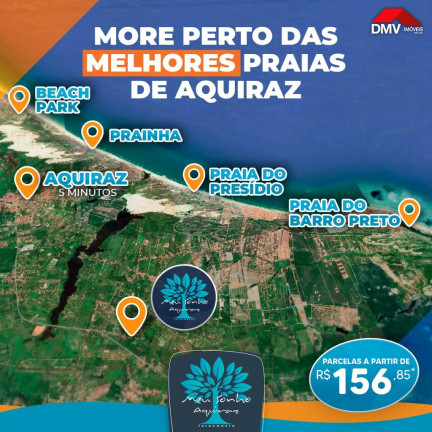 Imagem Terreno à Venda, 150 m² em Aracazinho - Aquiraz Imagem Terreno à Venda, 150 m² em Aracazinho - Aquiraz