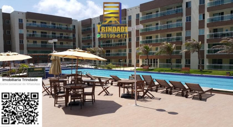 Imagem Apartamento com 2 Quartos à Venda, 60 m² em Praia do Futuro II - Fortaleza