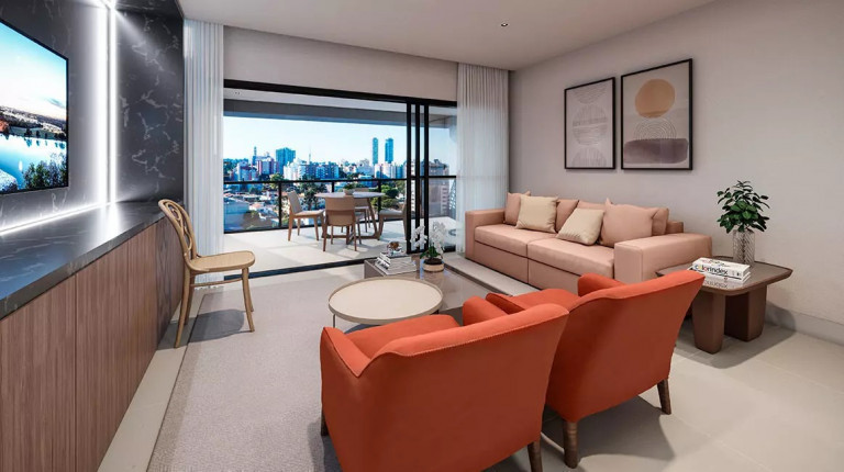 Imagem Apartamento com 3 Quartos à Venda,  em Bigorrilho - Curitiba