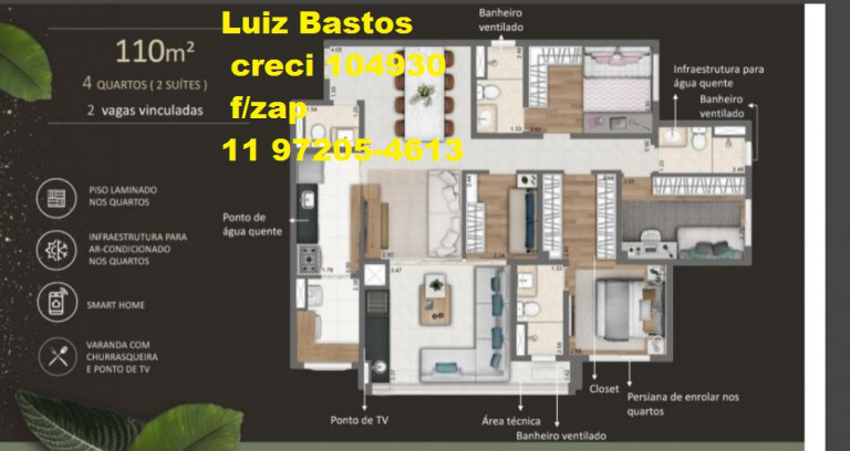 Imagem Apartamento com 3 Quartos à Venda, 84 m² em Parque São Jorge - São Paulo