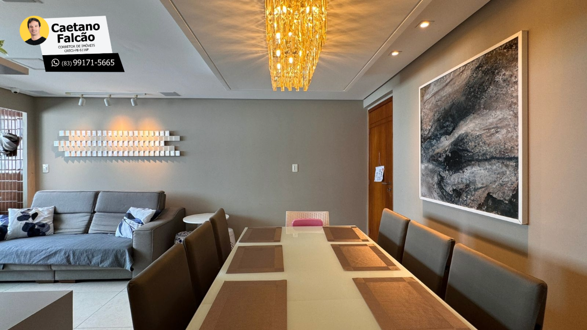 Imagem Apartamento com 3 Quartos à Venda, 90 m² em Brisamar - João Pessoa