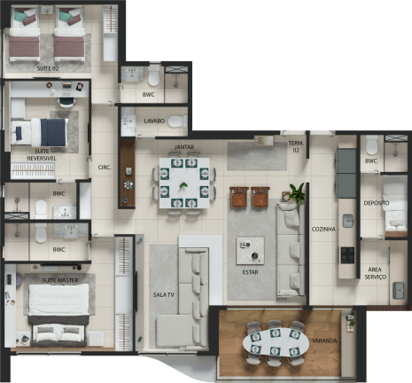 Imagem Apartamento com 4 Quartos à Venda, 131 m² em Boa Viagem - Recife Imagem Apartamento com 4 Quartos à Venda, 131 m² em Boa Viagem - Recife