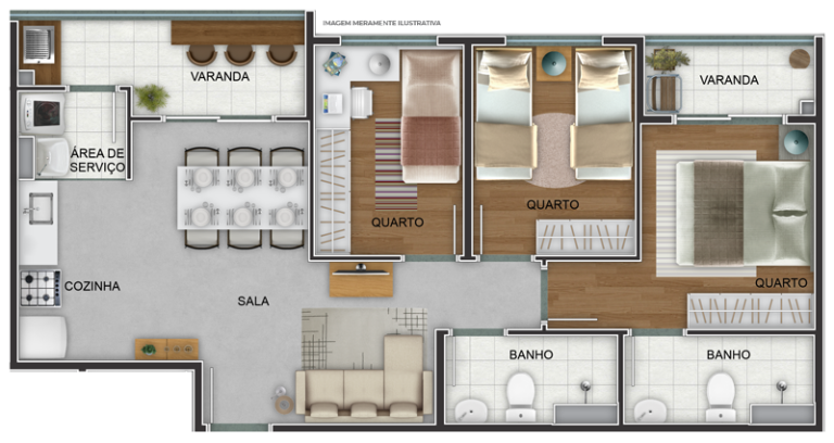 Imagem Apartamento com 3 Quartos à Venda, 64 m² em Santo Cristo - Rio de Janeiro Imagem Apartamento com 3 Quartos à Venda, 64 m² em Santo Cristo - Rio de Janeiro