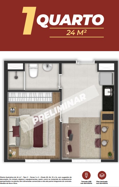 Imagem Apartamento com 2 Quartos à Venda, 38 m² em Vila Campanela - São Paulo Imagem Apartamento com 2 Quartos à Venda, 38 m² em Vila Campanela - São Paulo