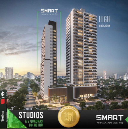Apartamento à Venda, 28 m² em Belenzinho - São Paulo