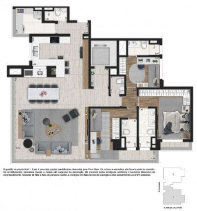 Imagem Apartamento com 3 Quartos à Venda, 153 m² em Moema - São Paulo