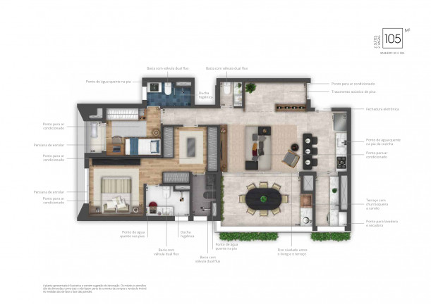 Imagem Apartamento com 3 Quartos à Venda, 106 m² em Perdizes - São Paulo