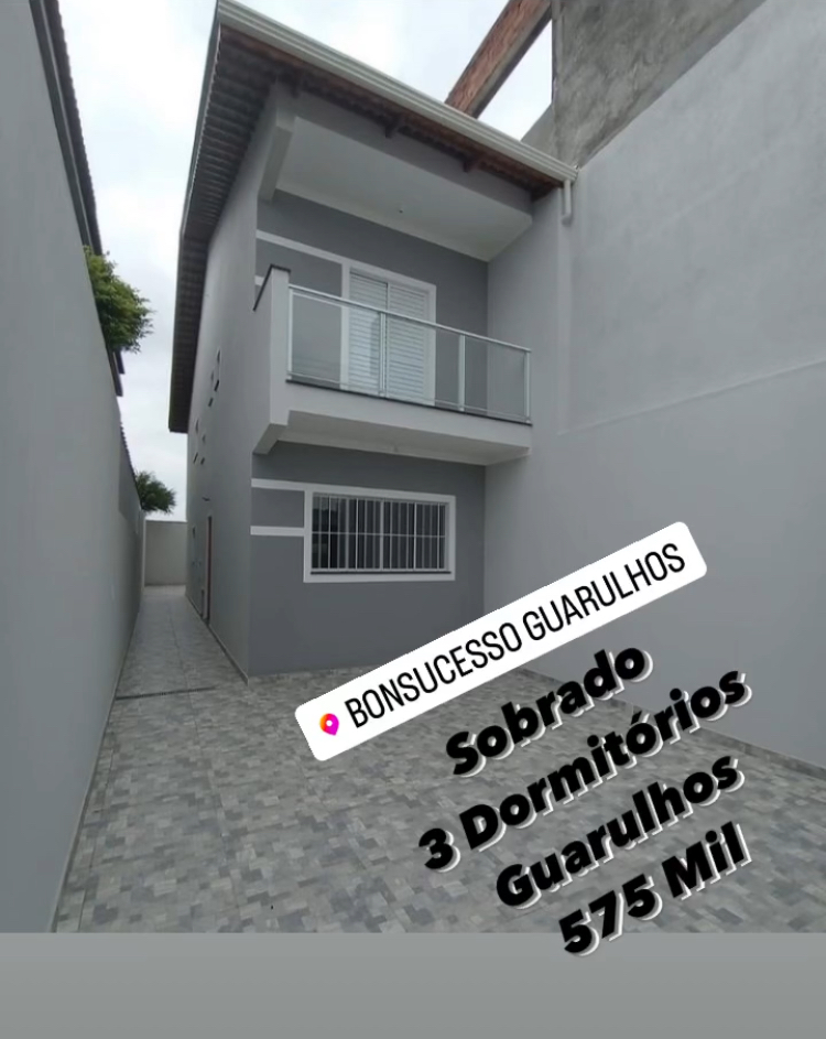 Imagem Sobrado com 3 Quartos à Venda, 110 m²em Jardim Albertina - Guarulhos Imagem Sobrado com 3 Quartos à Venda, 110 m²em Jardim Albertina - Guarulhos