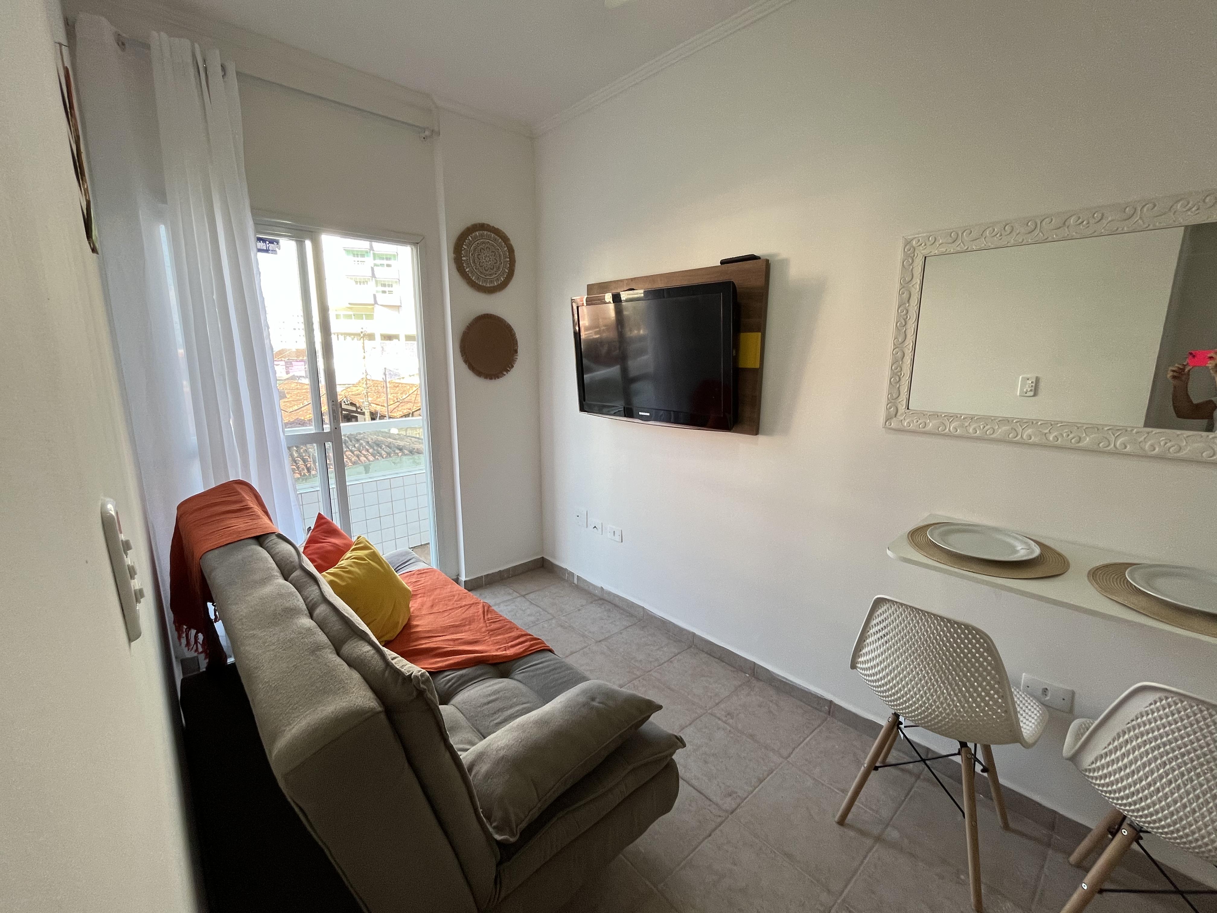 Imagem Apartamento com 1 Quarto à Venda, 58 m²em Mirim - Praia Grande
