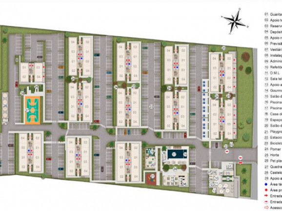 Imagem Apartamento com 2 Quartos à Venda, 44 m² em Centro - Nova Iguaçu