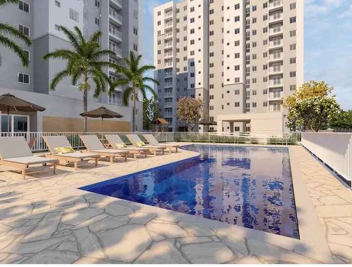 Imagem Apartamento com 2 Quartos à Venda, 49 m² em Parque Xerém - Duque de Caxias