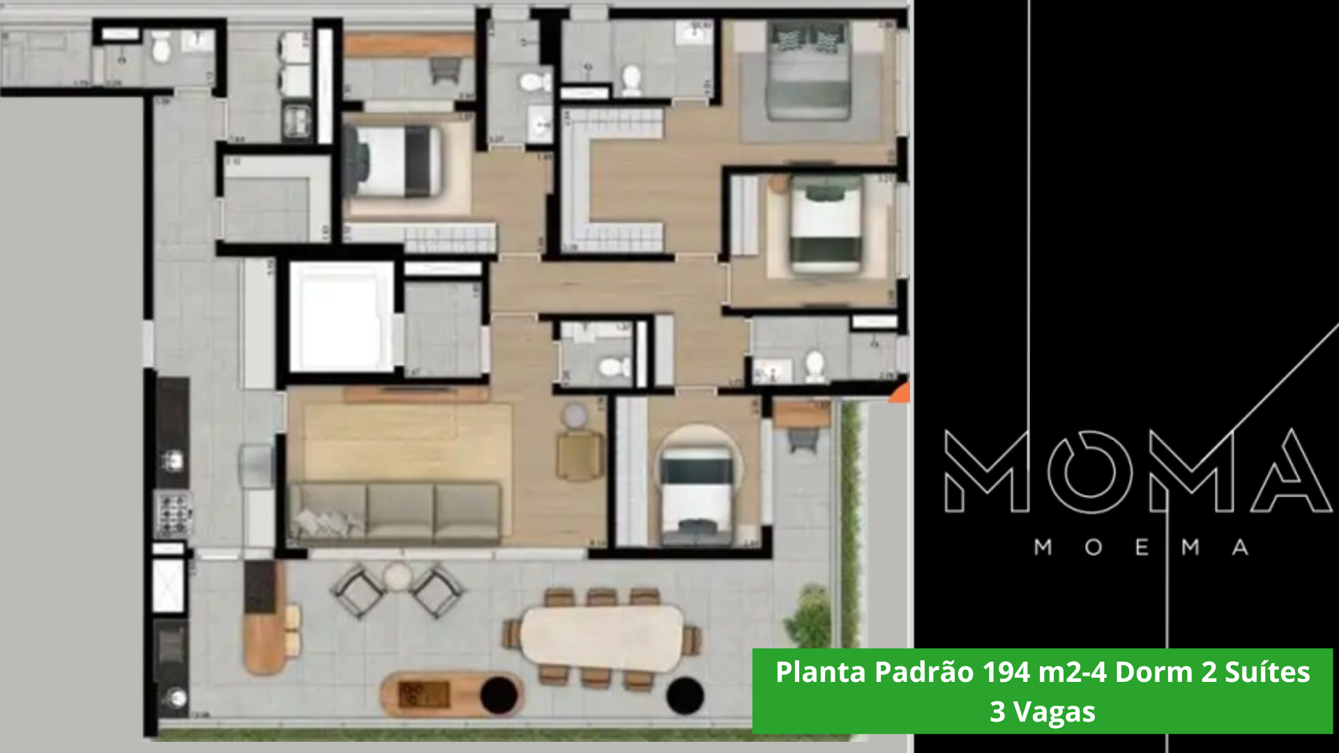 Imagem Apartamento à Venda, 147 m²em Indianópolis - São Paulo Imagem Apartamento à Venda, 147 m²em Indianópolis - São Paulo