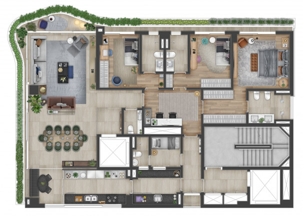 Imagem Apartamento com 4 Quartos à Venda, 202 m²em Jardim Paulista - São Paulo