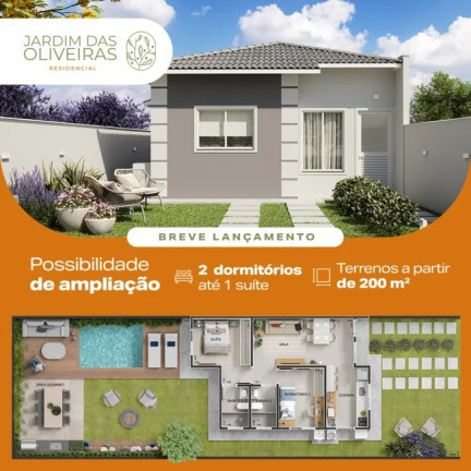 Casa com 2 Quartos à Venda, 56 m²em Jardim oliveiras - PIRACICABA