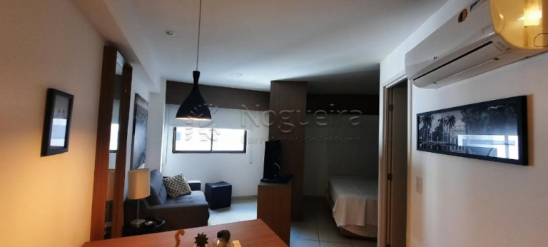 Imagem Apartamento com 1 Quarto para Alugar ou Temporada, 28 m² em Boa Viagem - Recife
